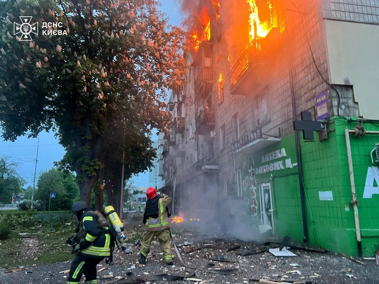 обстріл Києва 7 травня