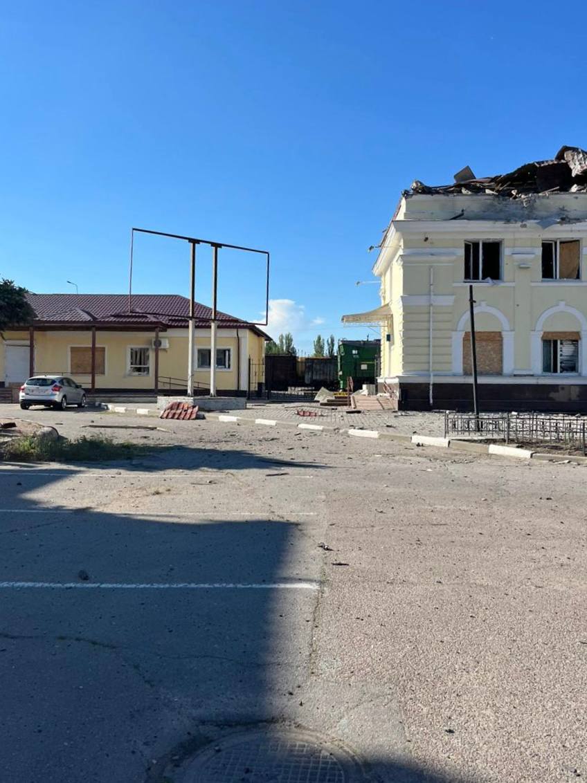 Херсон вокзал 18 травня