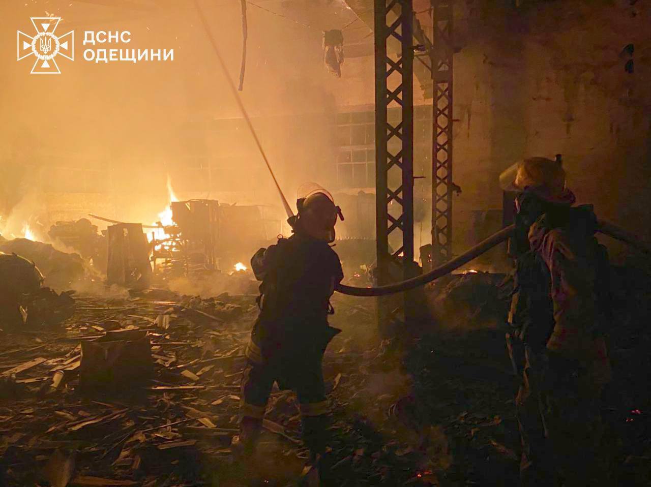 згорів склад на одещині
