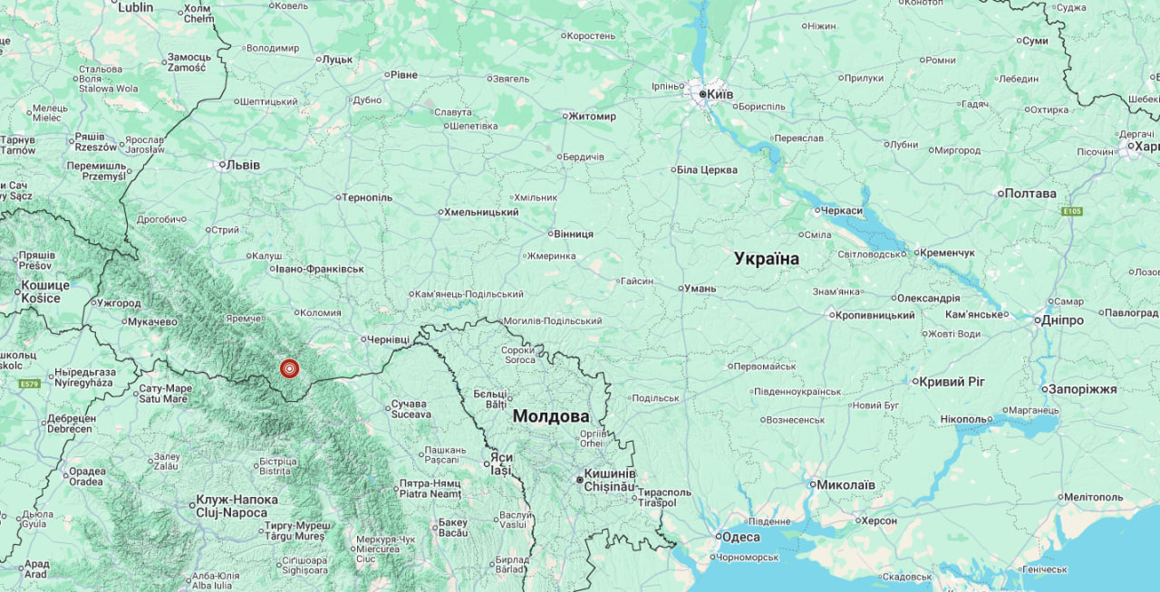 землетрус Чернівці