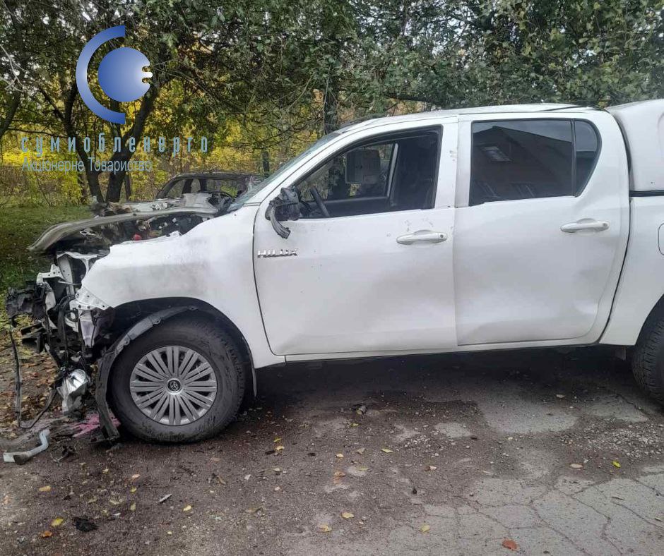 атакували автомобіль енергетиків