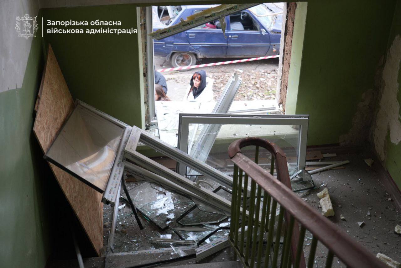 обстріл Запоріжжя