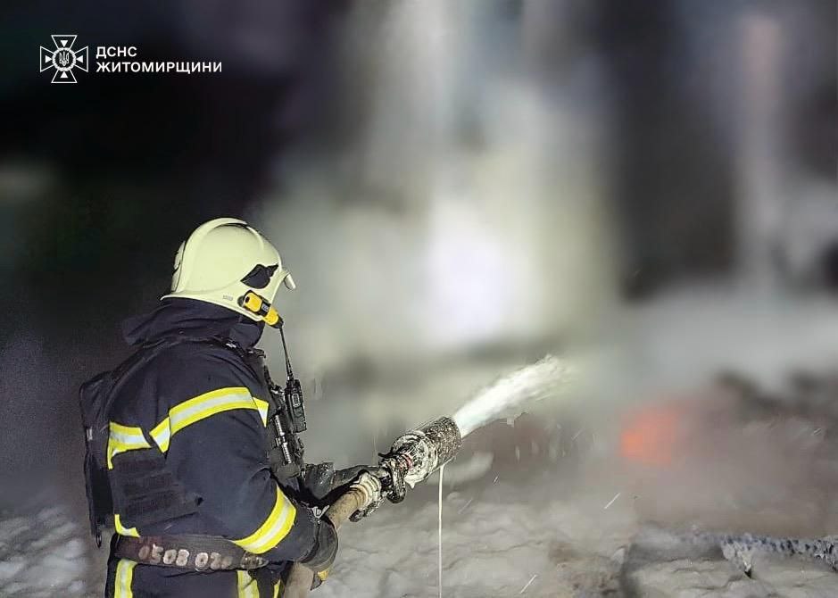 обстріл Житомирщина