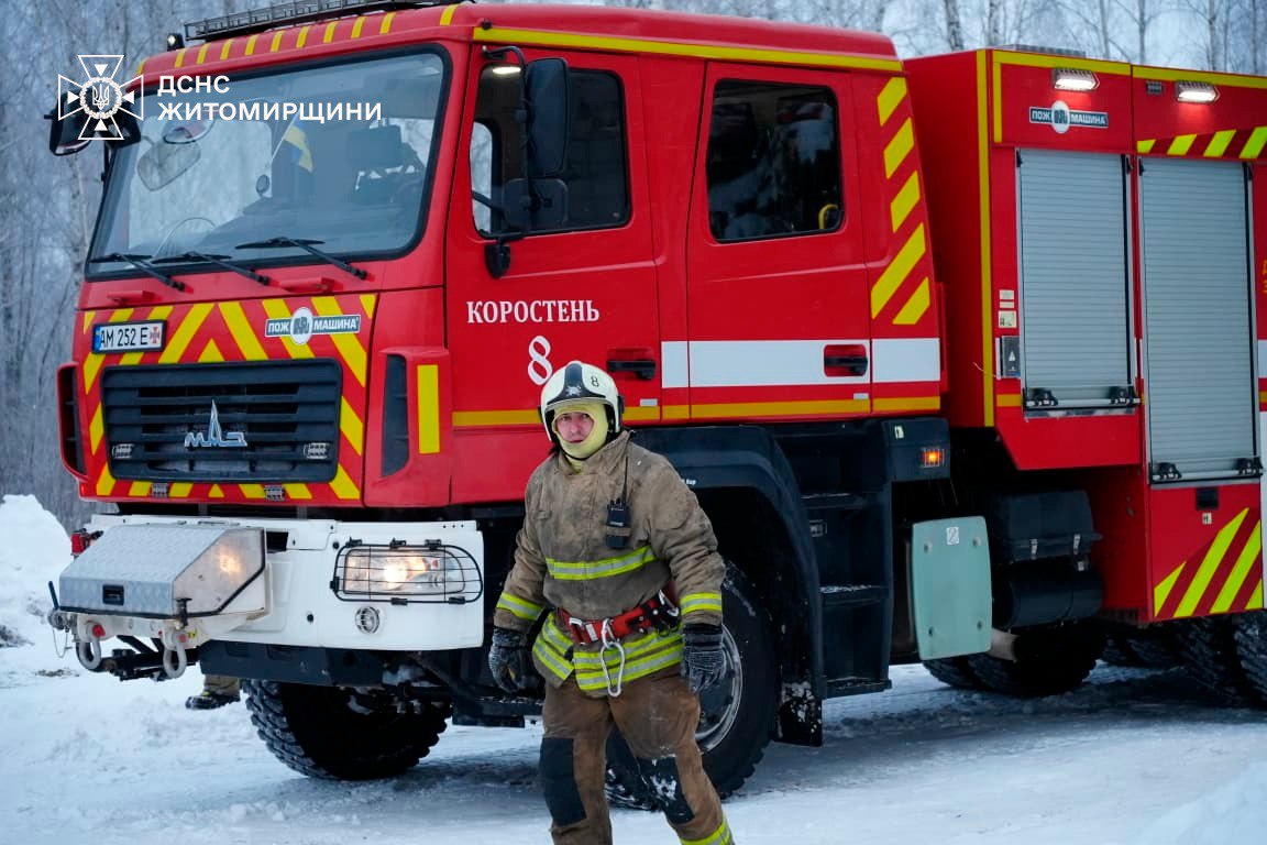 обстріл Житомирщини