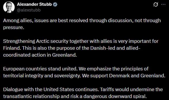 Фінляндія відреагувала на погрози Трампа