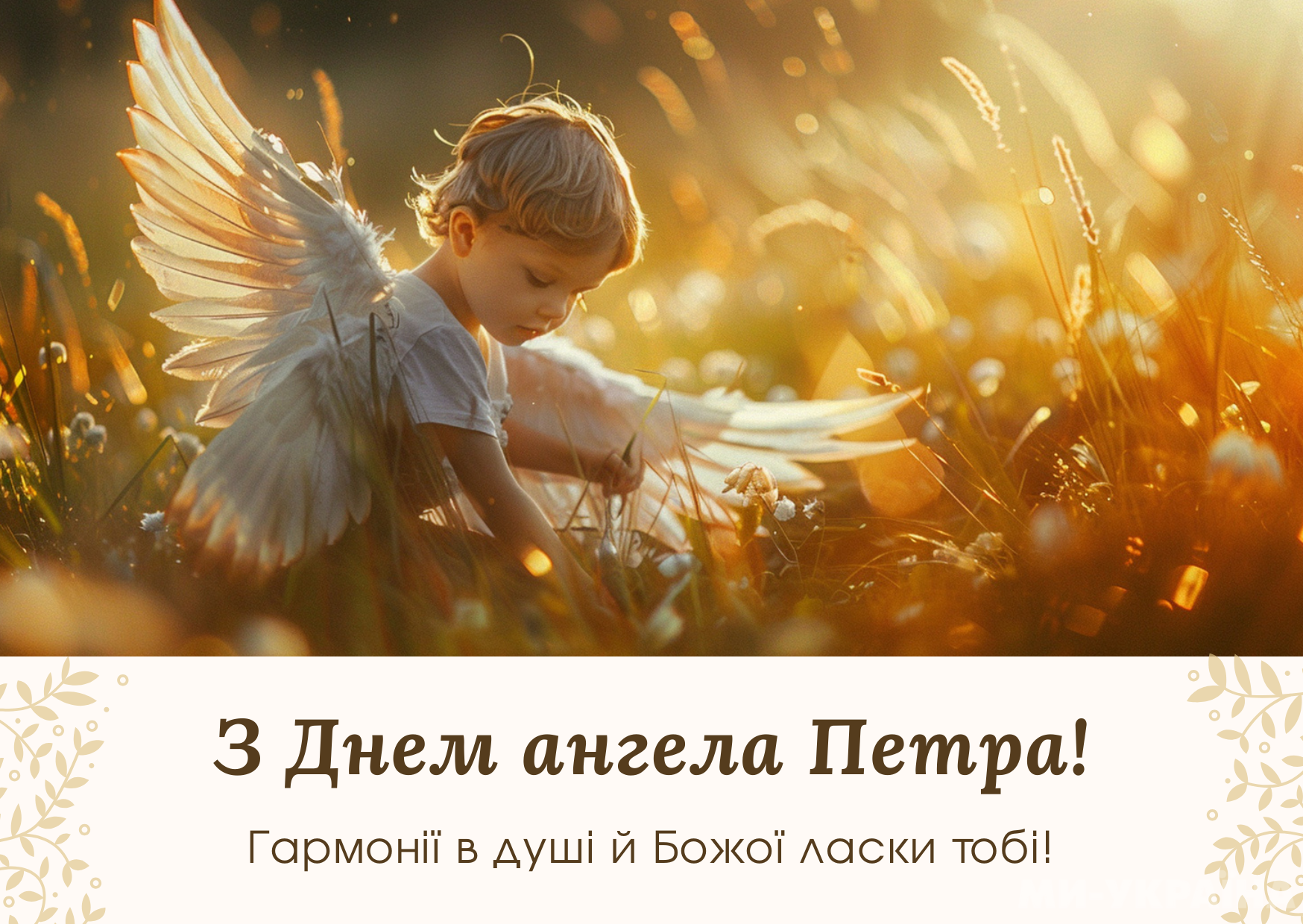 Привітання з Днем ангела Петра