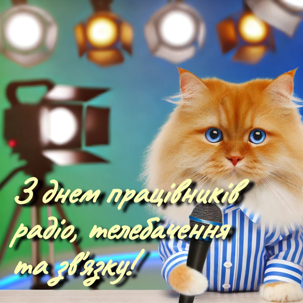 З Днем працівників радіо, телебачення та зв'язку – картинки