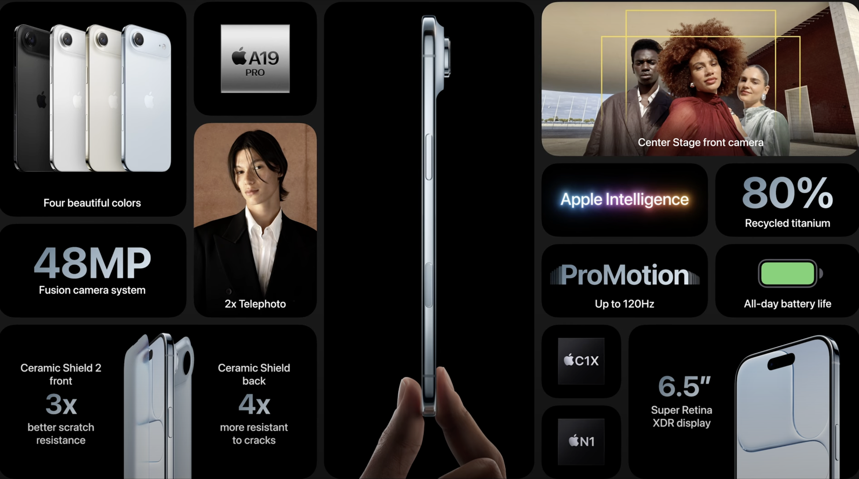 iPhone 17 Air характеристики
