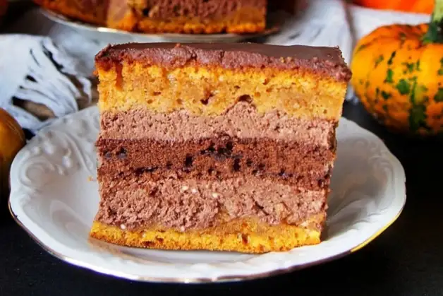 Торт з гарбузом