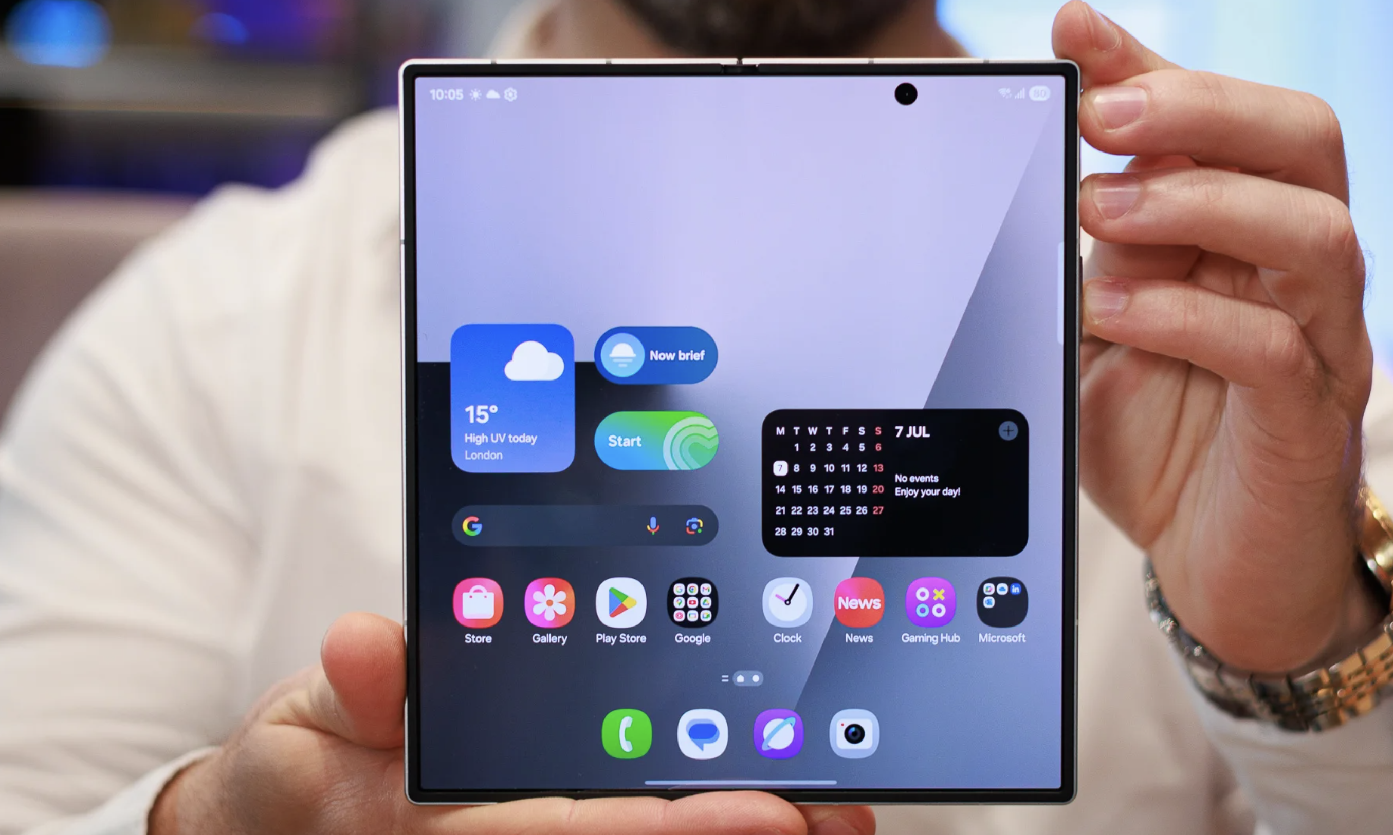 Надтонкі смартфони 2025 - Samsung Galaxy Fold 7