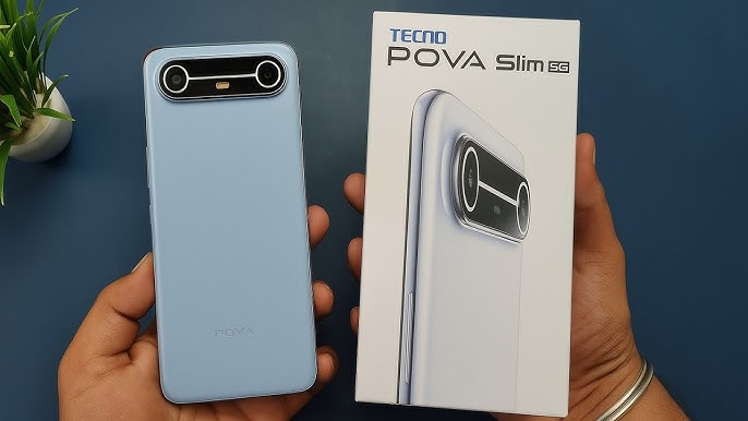 Надтонкі смартфони 2025 - Tecno Pova Slim 5G