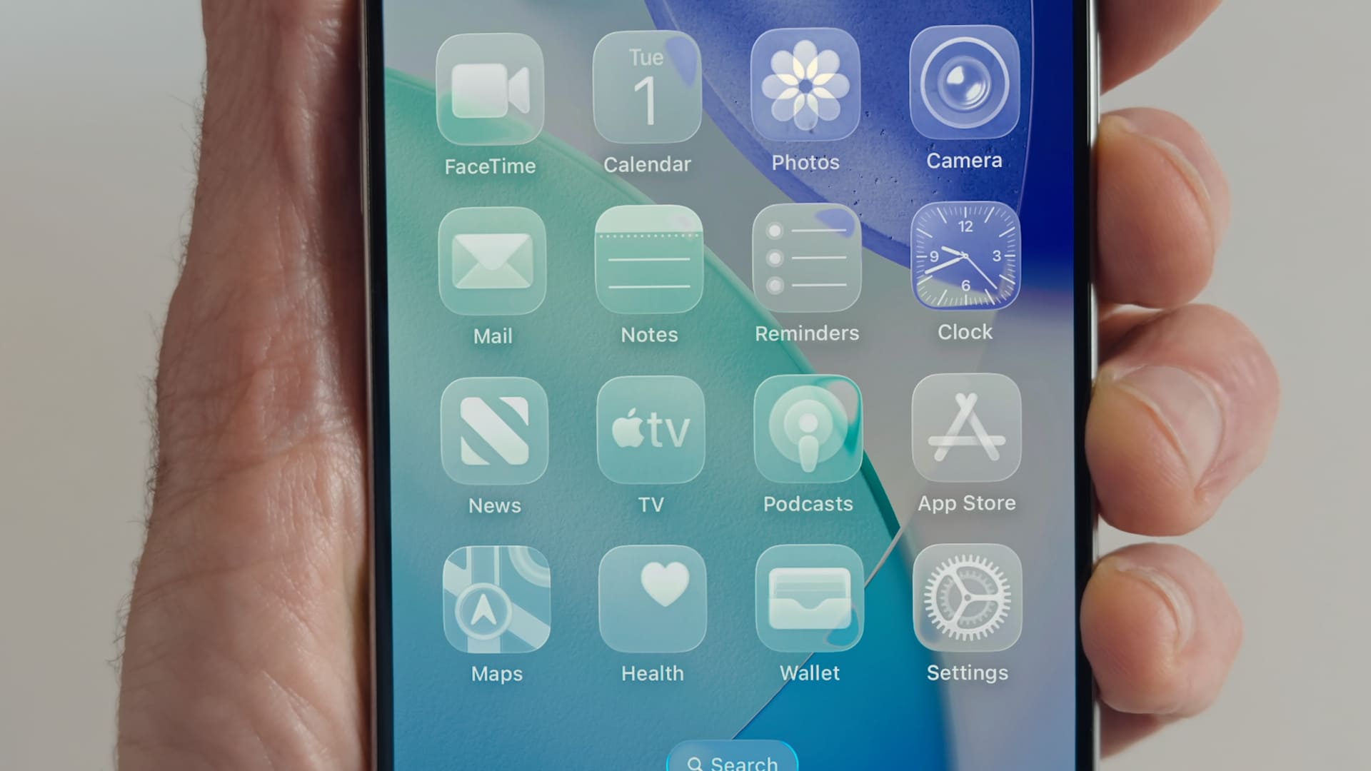 Як вимкнути ефект "Рідке скло" на iOS