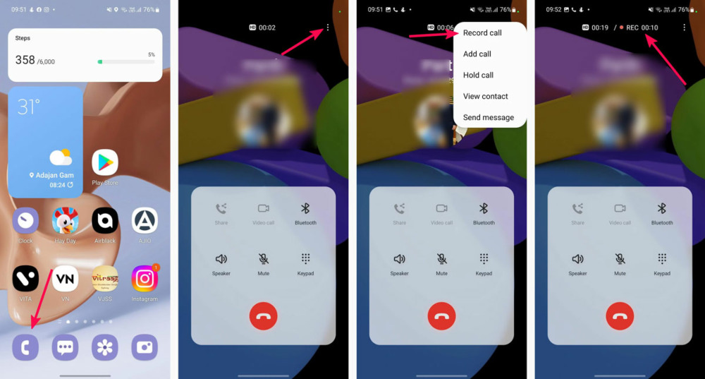 Як записати розмову на Android - інструкція