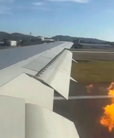 В Таїланді під час зьоту загорівся літак