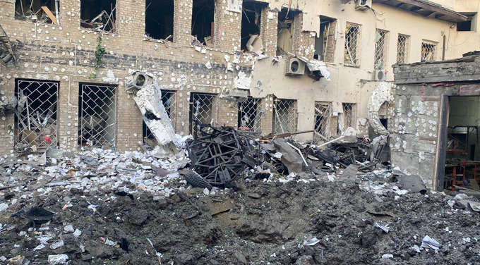 На Харківщині внаслідок ракетної атаки поранено семеро людей