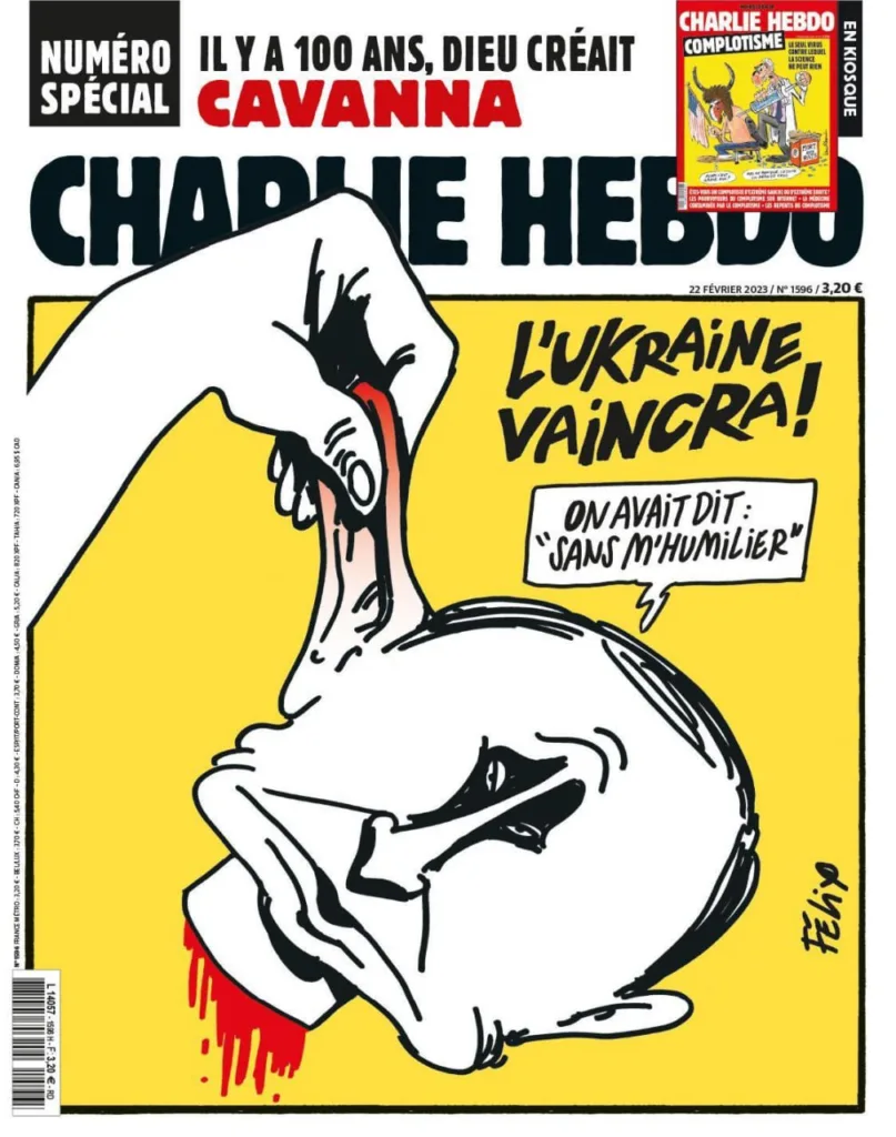 Журнал “Charlie Hebdo” присвятив номер Україні