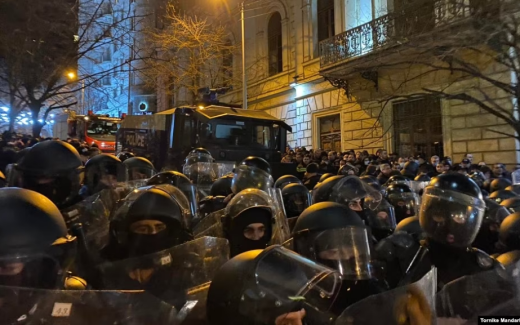 У Тбілісі вчергове відбувся мітинг 