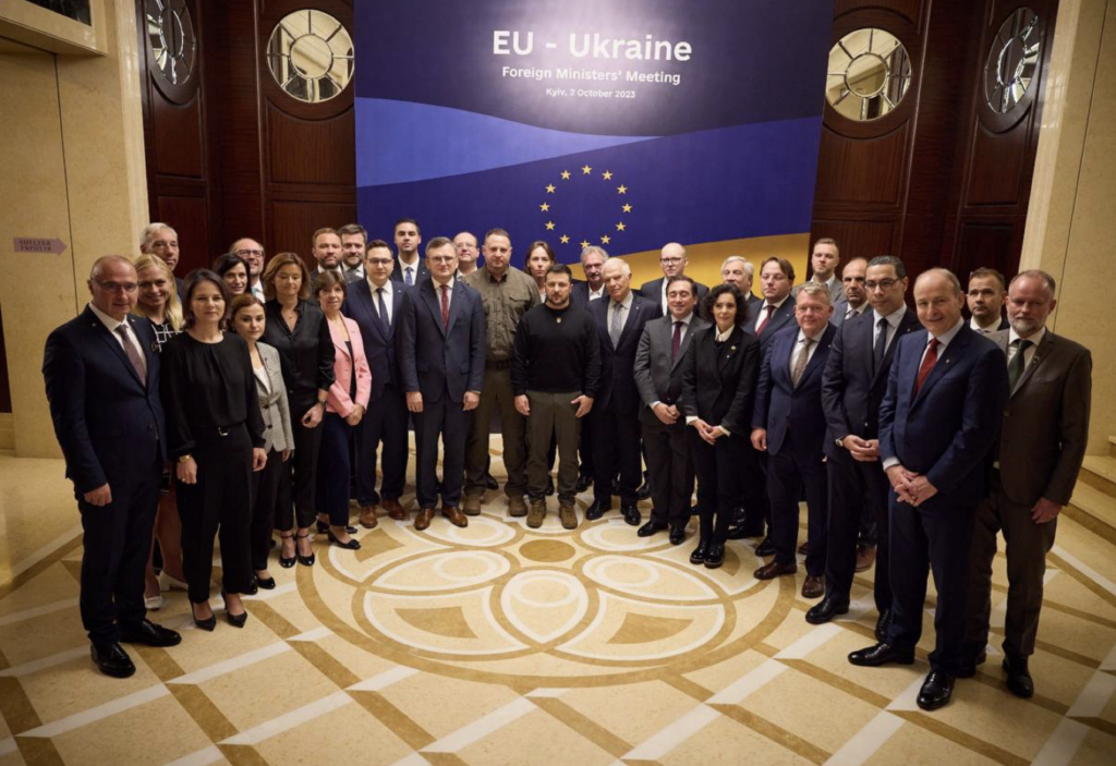 Виїзне засідання міністрів закордонних справ держав-членів ЄС у Києві